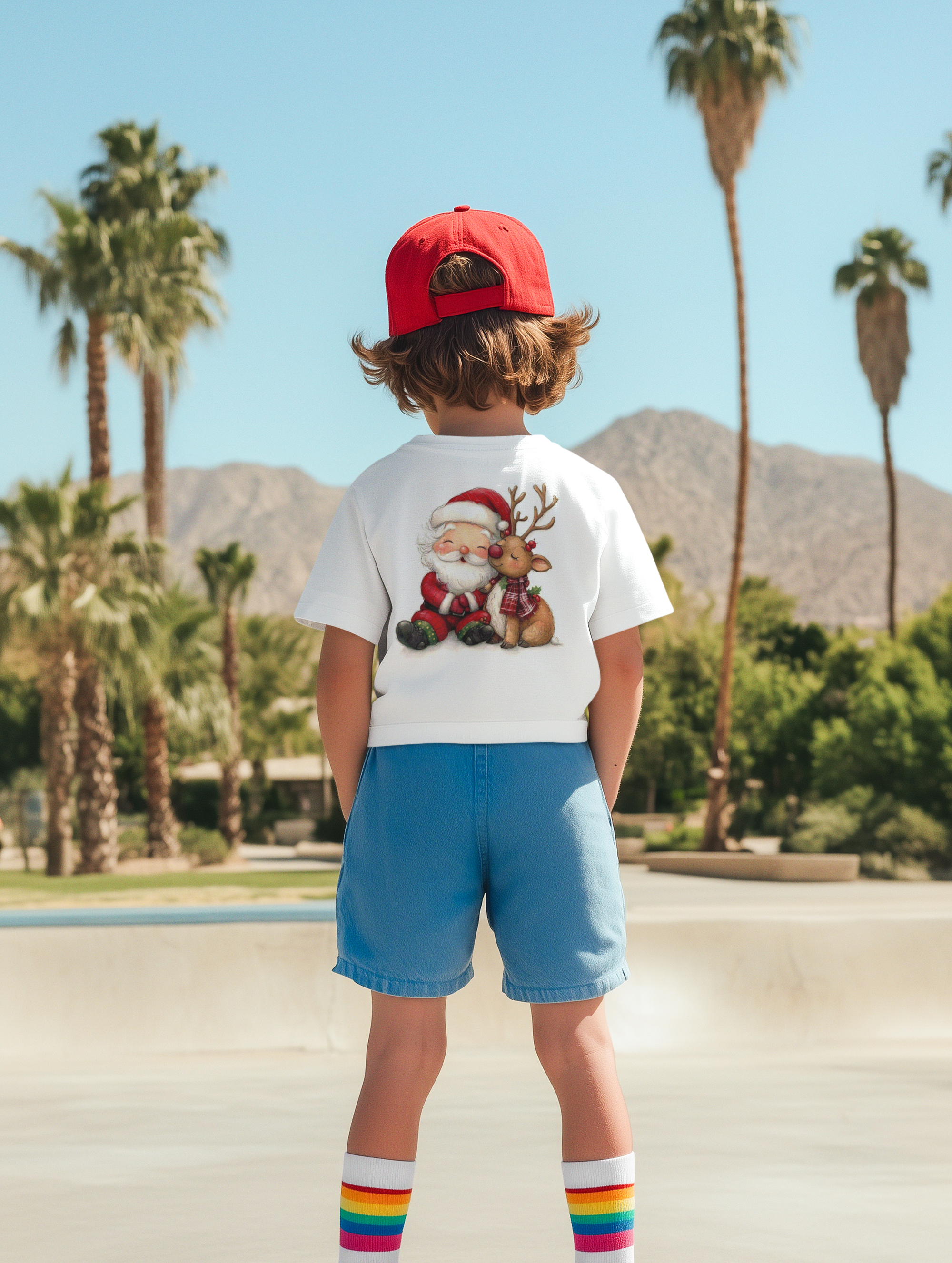 <div>Kids Round Neck T-Shirt white</div> 